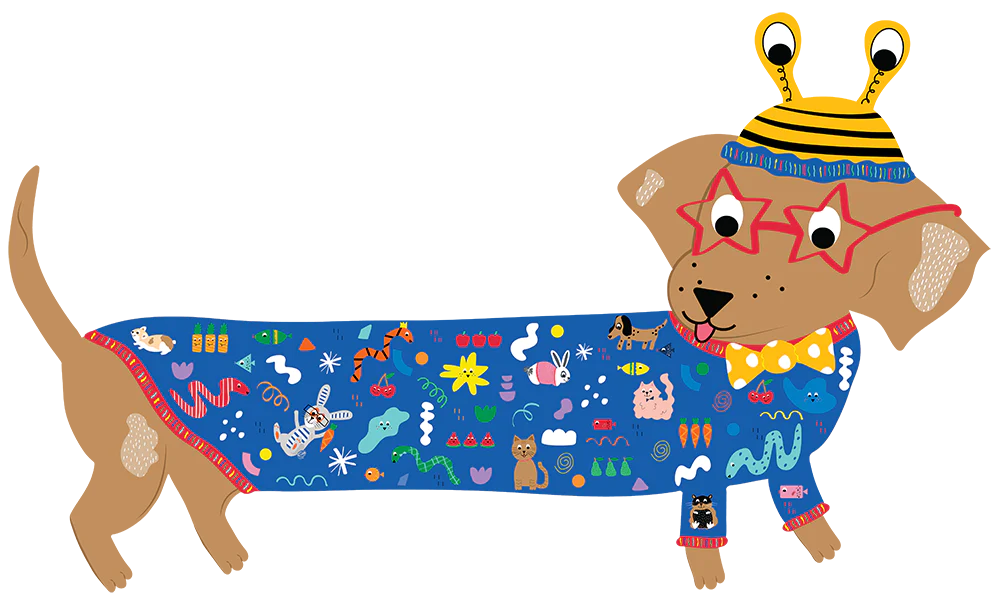 Floss & Rock Pets Shaped Puzzle – 20 Piece