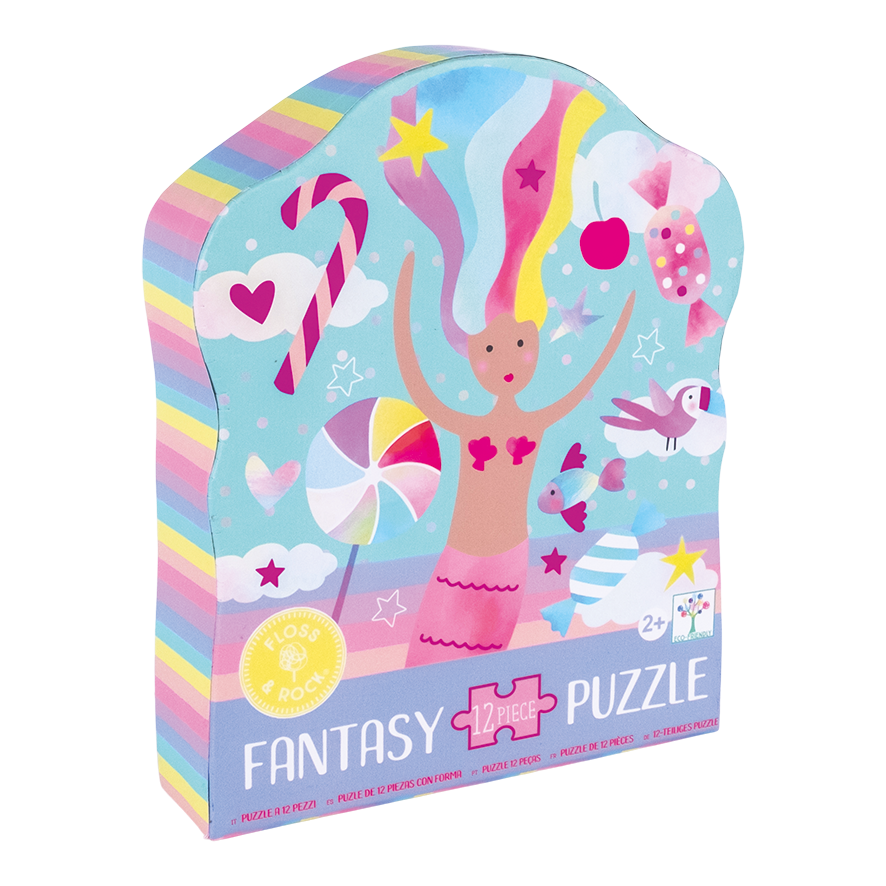 Floss & Rock Fantasy Shaped Puzzle – 12 Piece