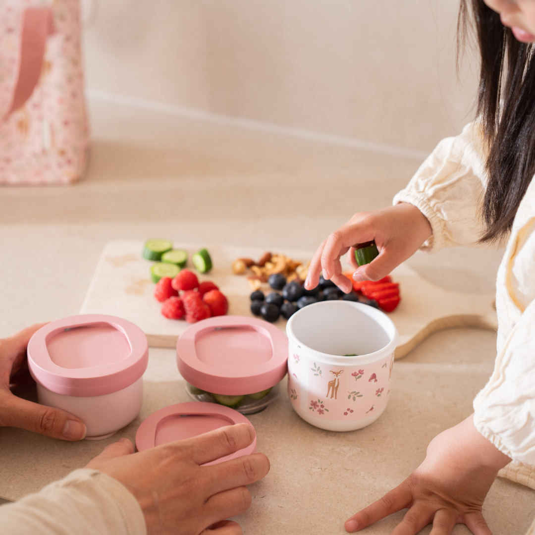 Little Dutch Mepal Snack Box Stack – Fairy Garden (3 piece)