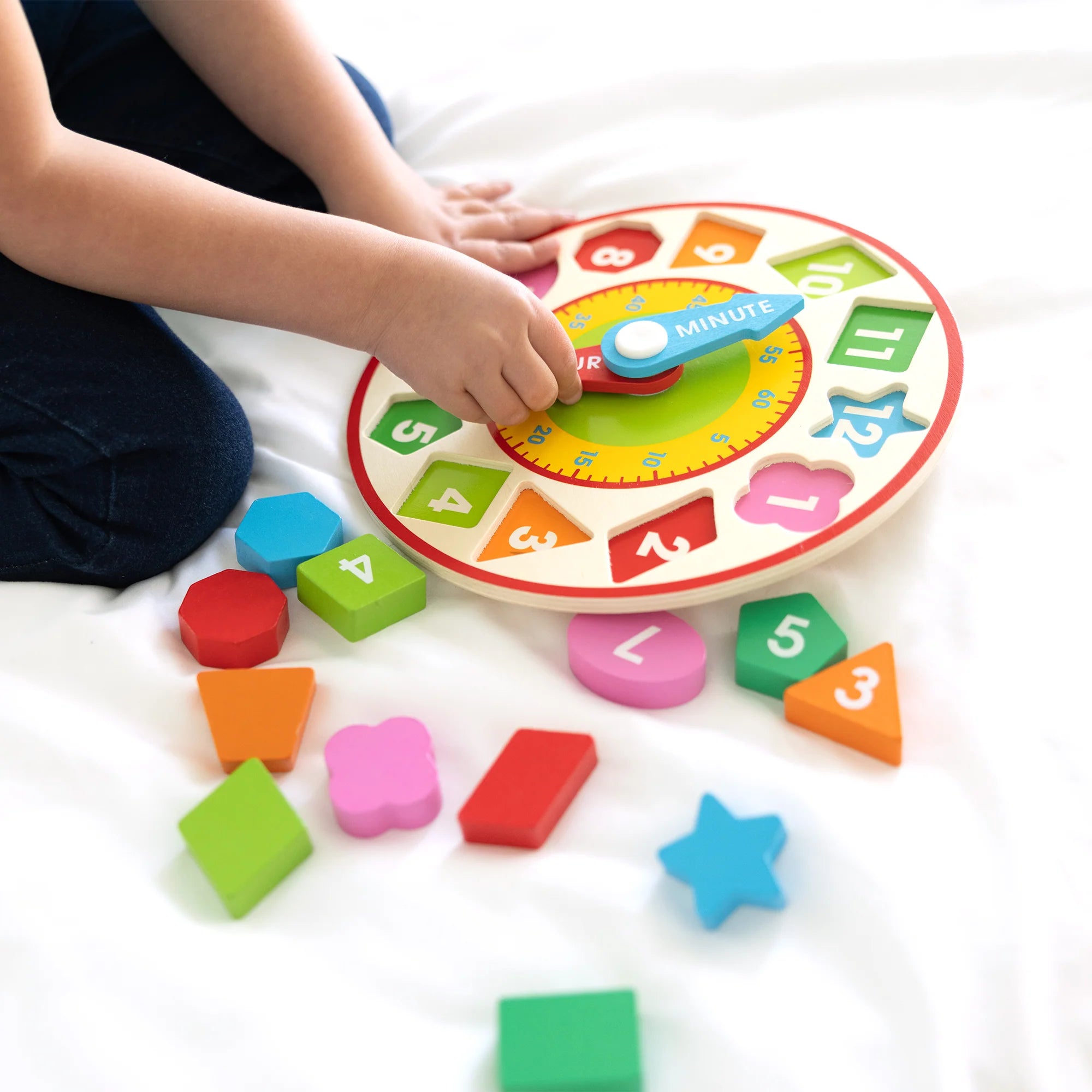Melissa & Doug Shape Sorting Clock