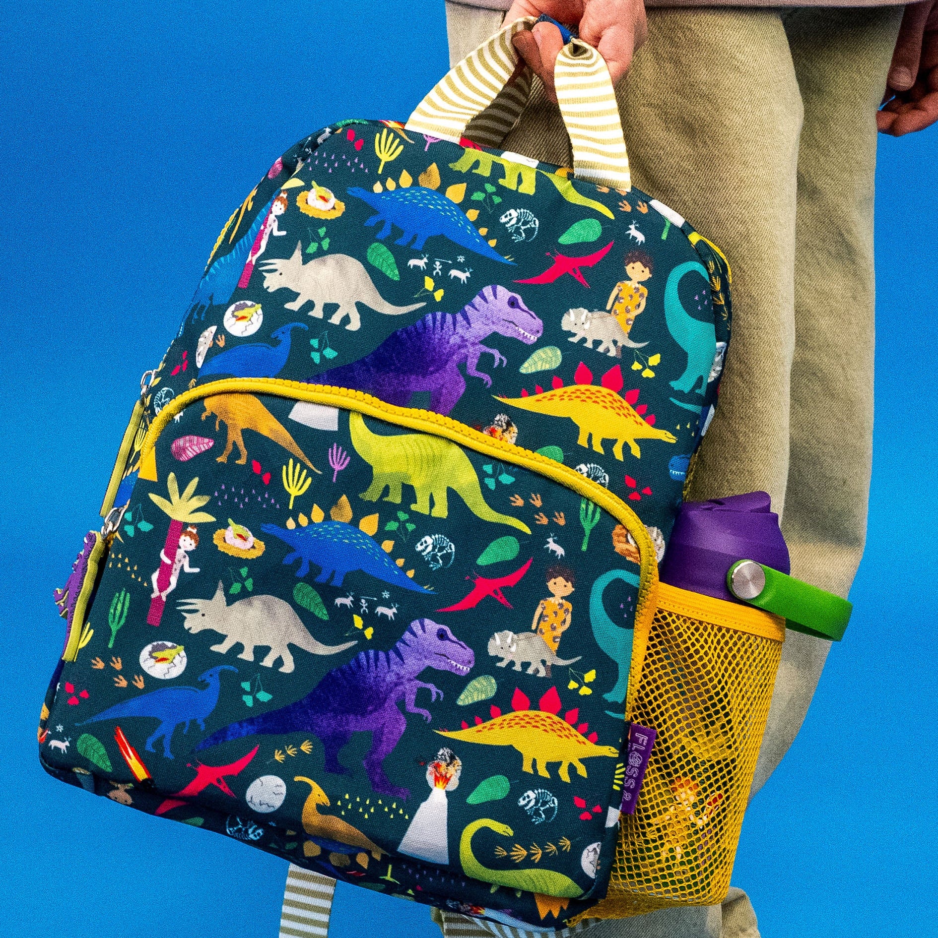Floss & Rock Backpack – Dinosaur
