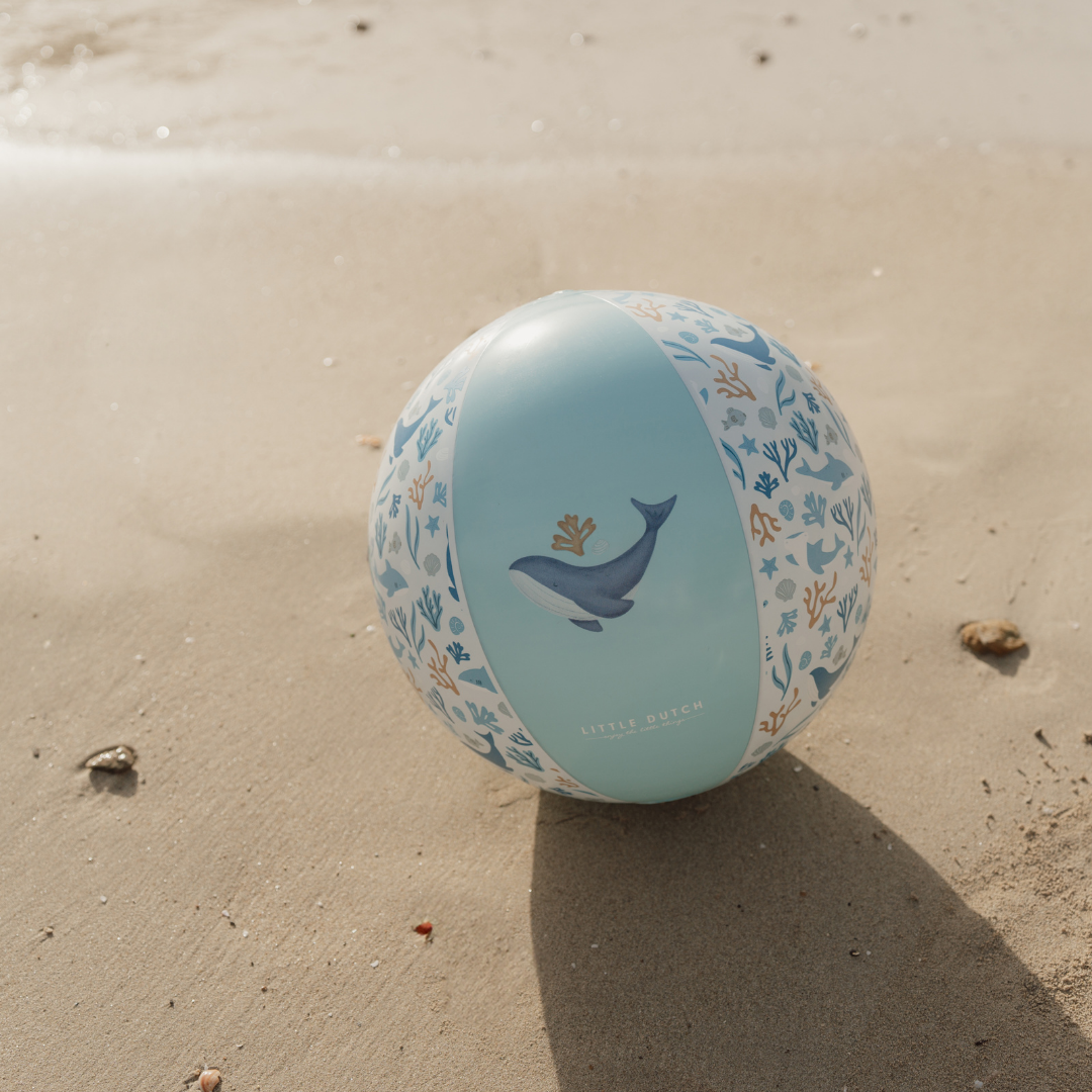 Little Dutch Inflatable Beach Ball – Ocean Dreams Blue