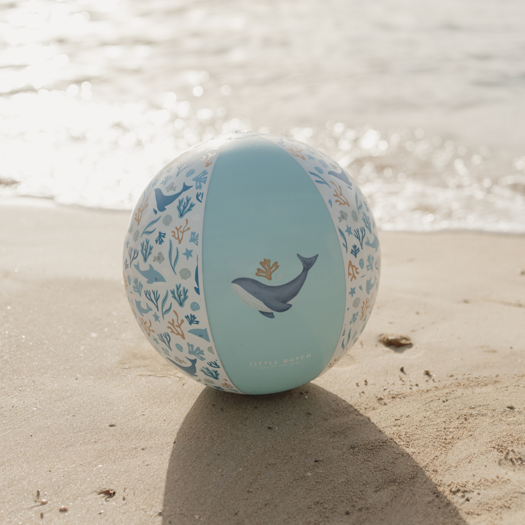 Little Dutch Inflatable Beach Ball – Ocean Dreams Blue
