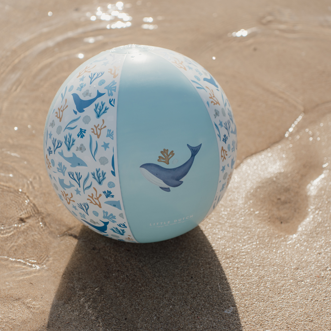 Little Dutch Inflatable Beach Ball – Ocean Dreams Blue