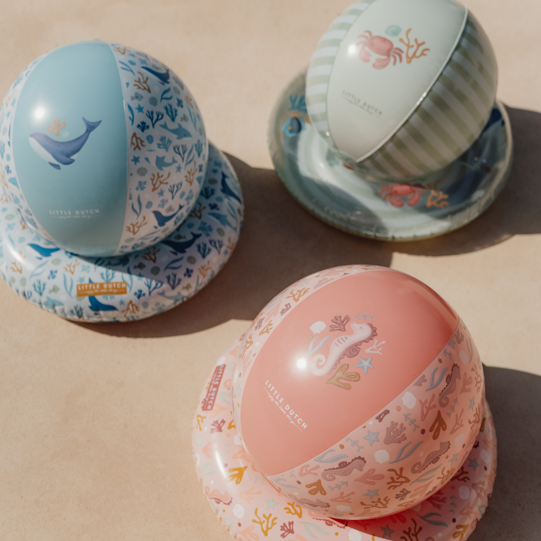 Little Dutch Inflatable Beach Ball – Ocean Dreams Blue