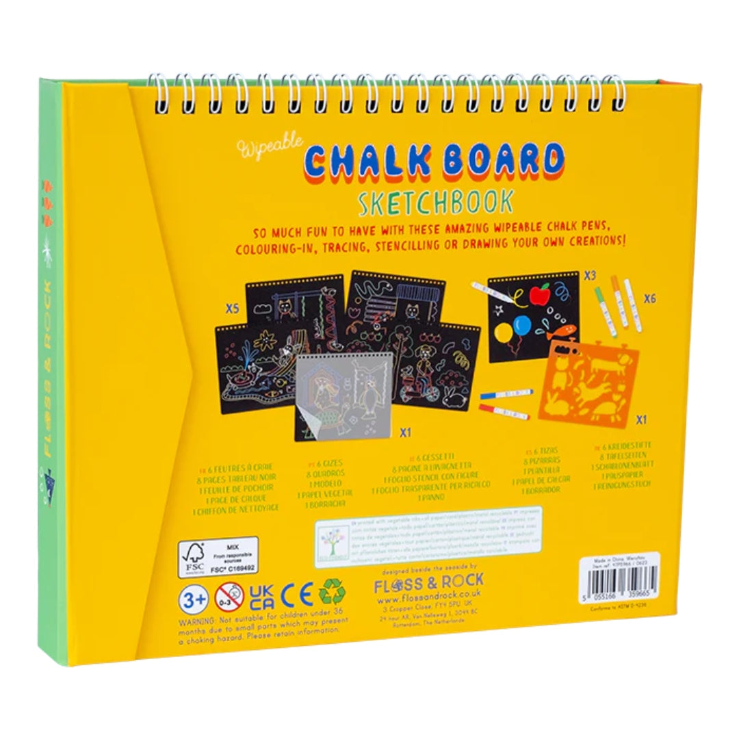 Floss & Rock Chalkboard Sketchbook – Pets
