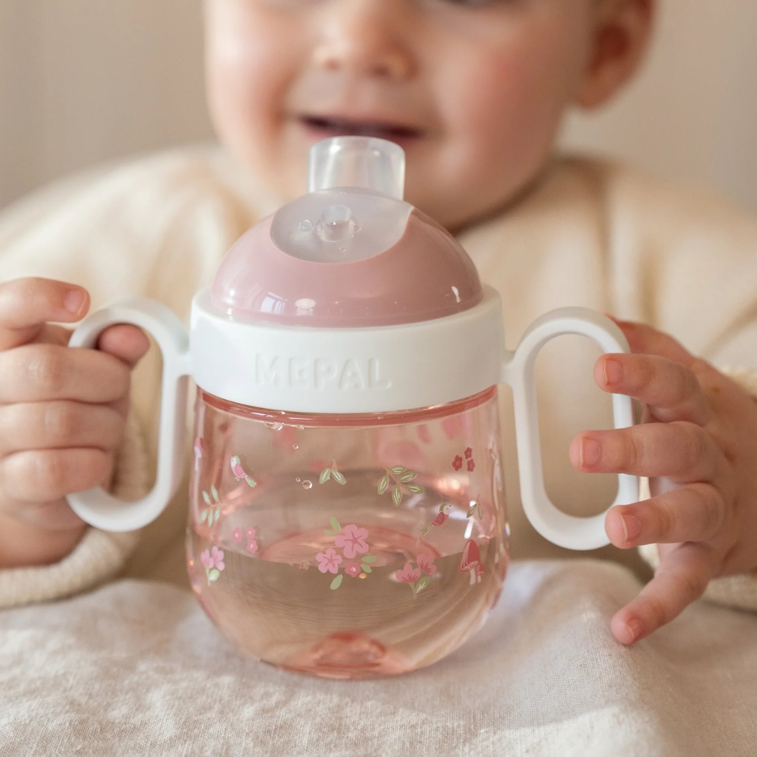 Little Dutch x Mepal Mio Non-spill Sippy Cup – Fairy Garden
