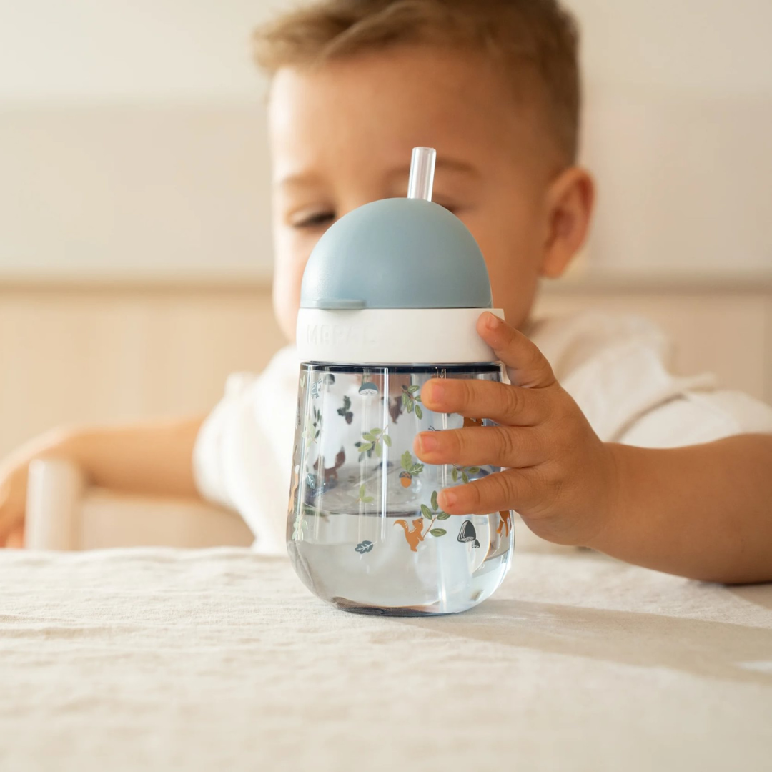 Little Dutch x Mepal Mio Straw Cup – Forest Friends