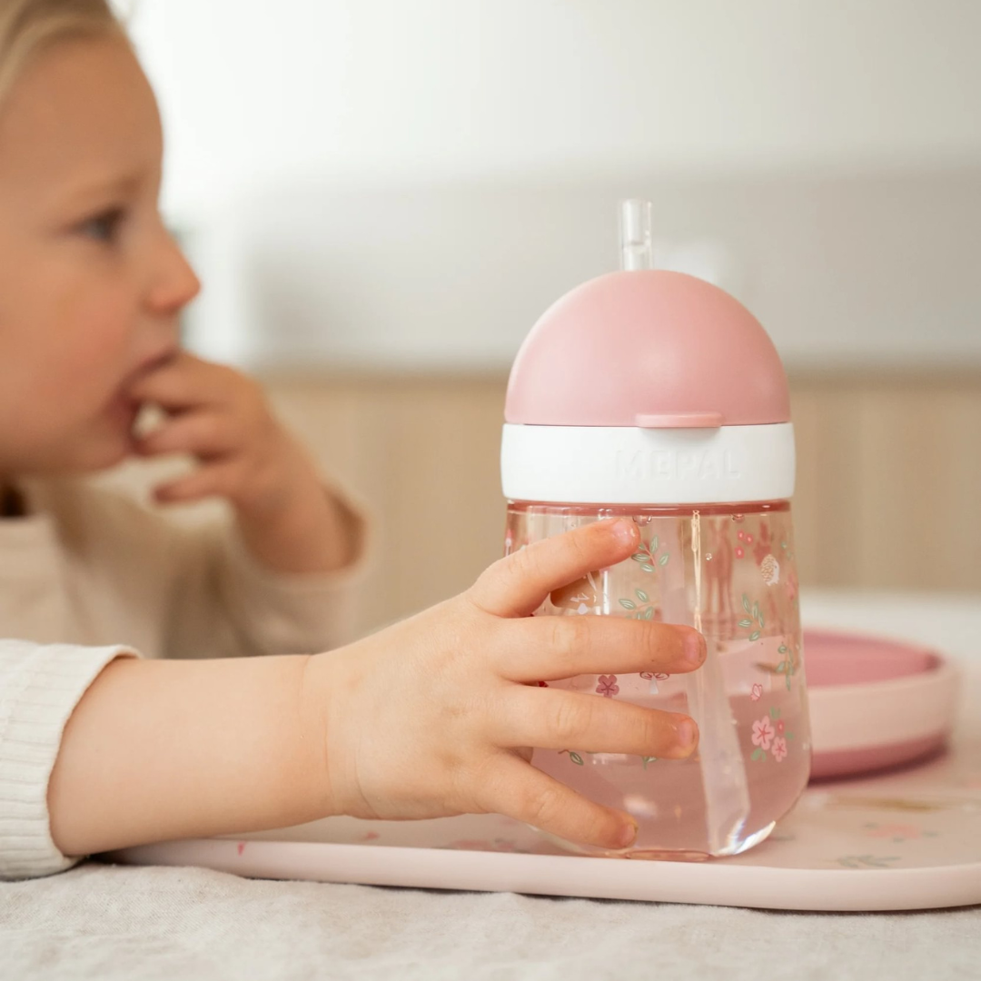 Little Dutch x Mepal Mio Straw Cup – Fairy Garden