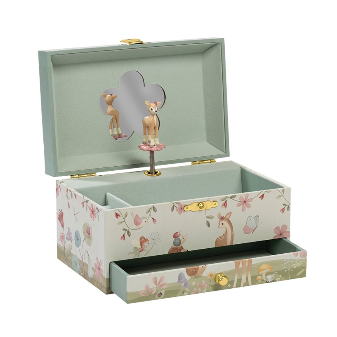 Little Dutch Musical Deer Jewellery Box – Fairy Garden