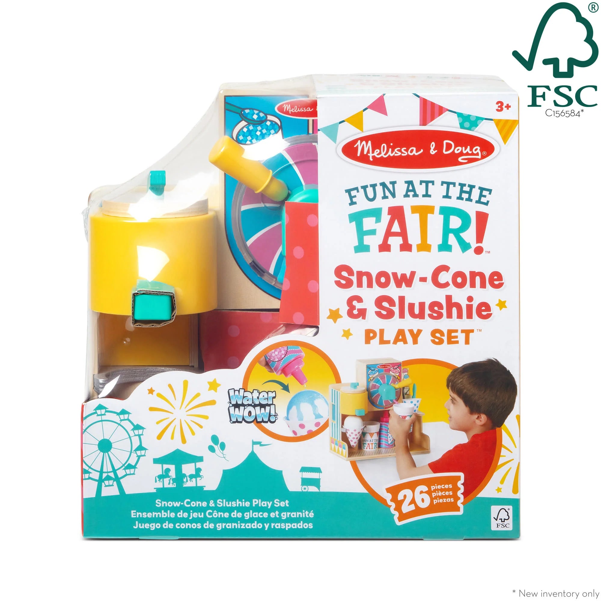 Melissa & Doug Fun at the Fair! Snow-Cone & Slushie Playset