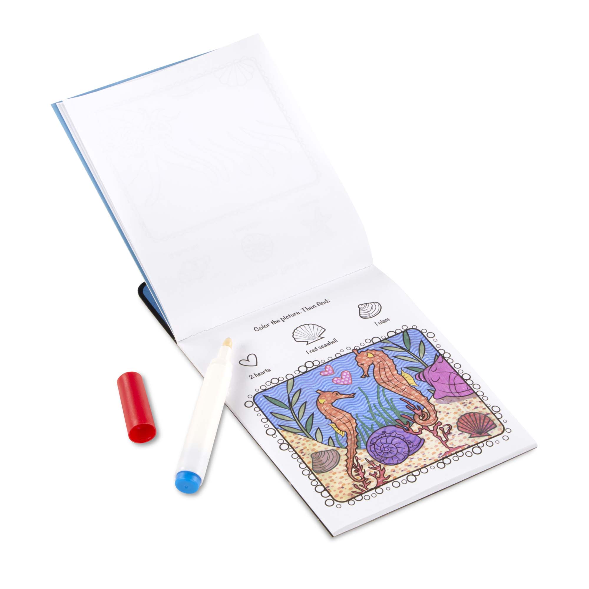 Melissa & Doug On the Go™ ColorBlast Color Reveal Pad – Sealife