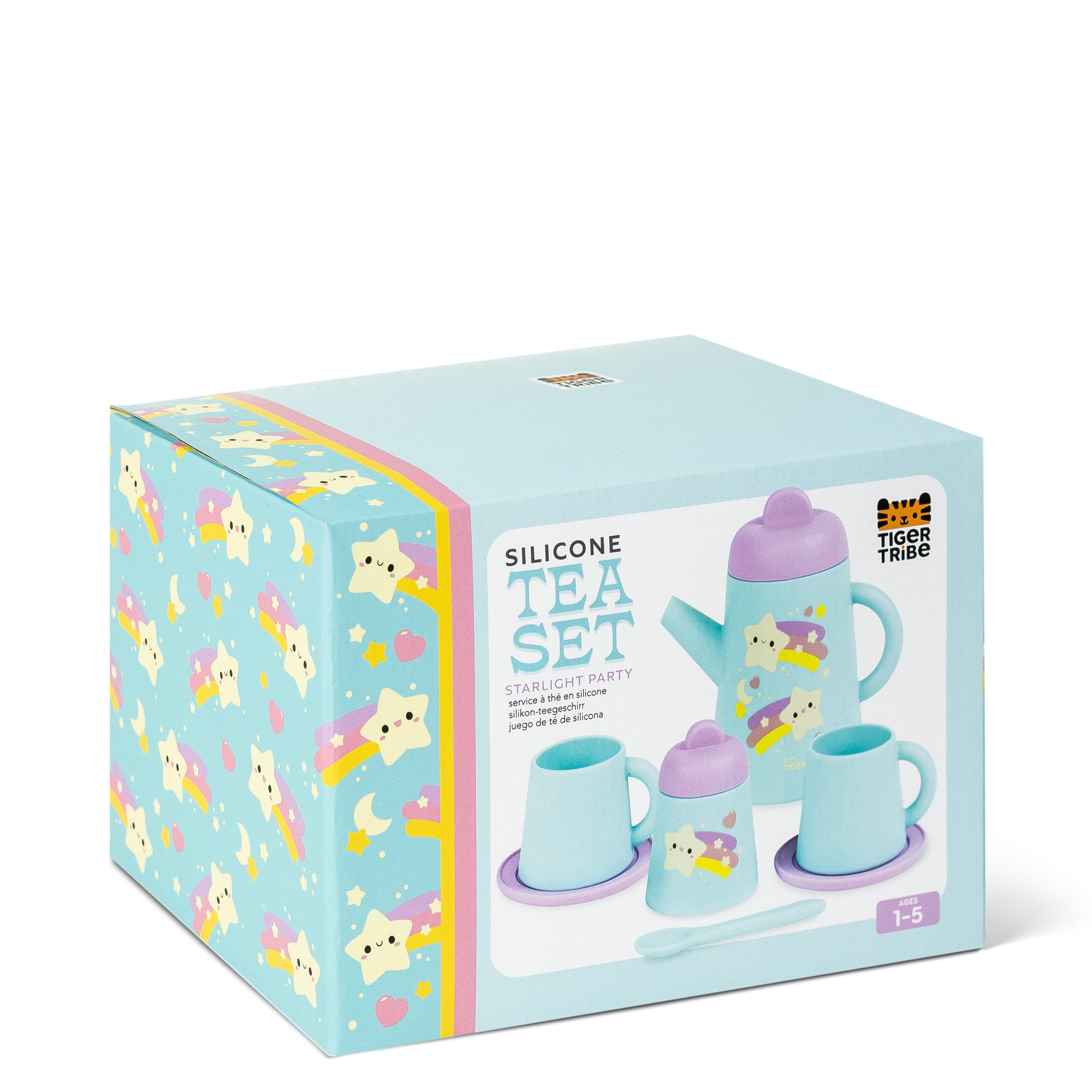 Tiger Tribe Silicone Tea Set – Starlight Party