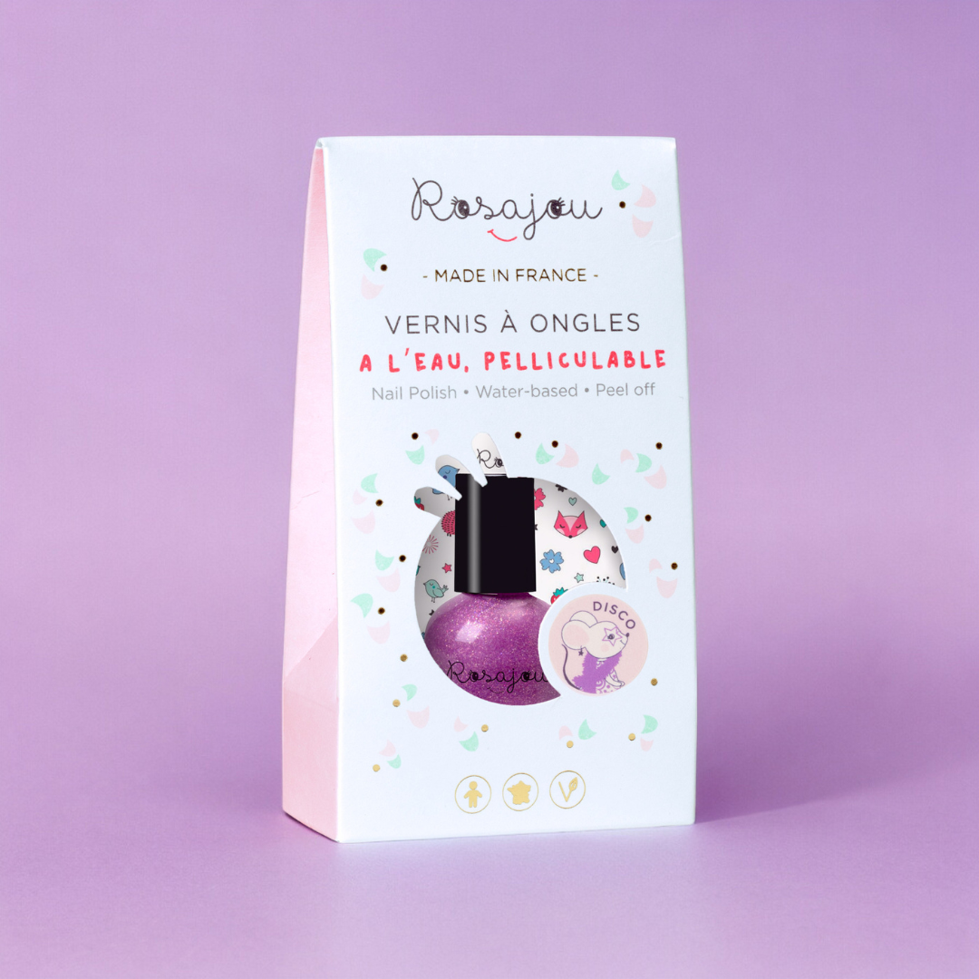 Rosajou Peel Off Nail Polish – Disco