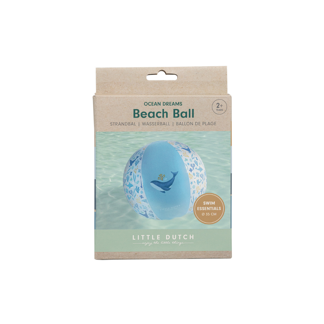 Little Dutch Inflatable Beach Ball – Ocean Dreams Blue