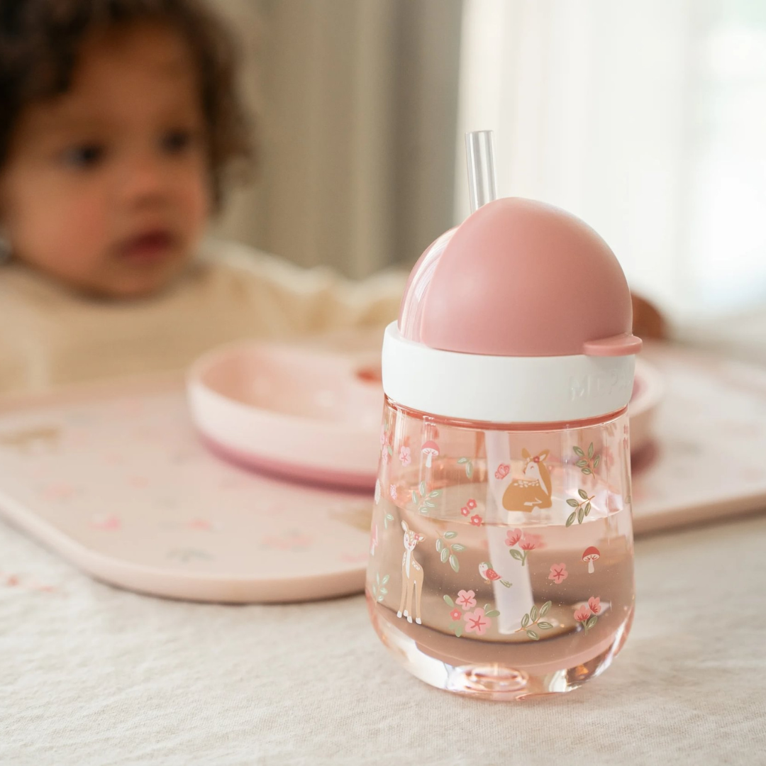 Little Dutch x Mepal Mio Straw Cup – Fairy Garden