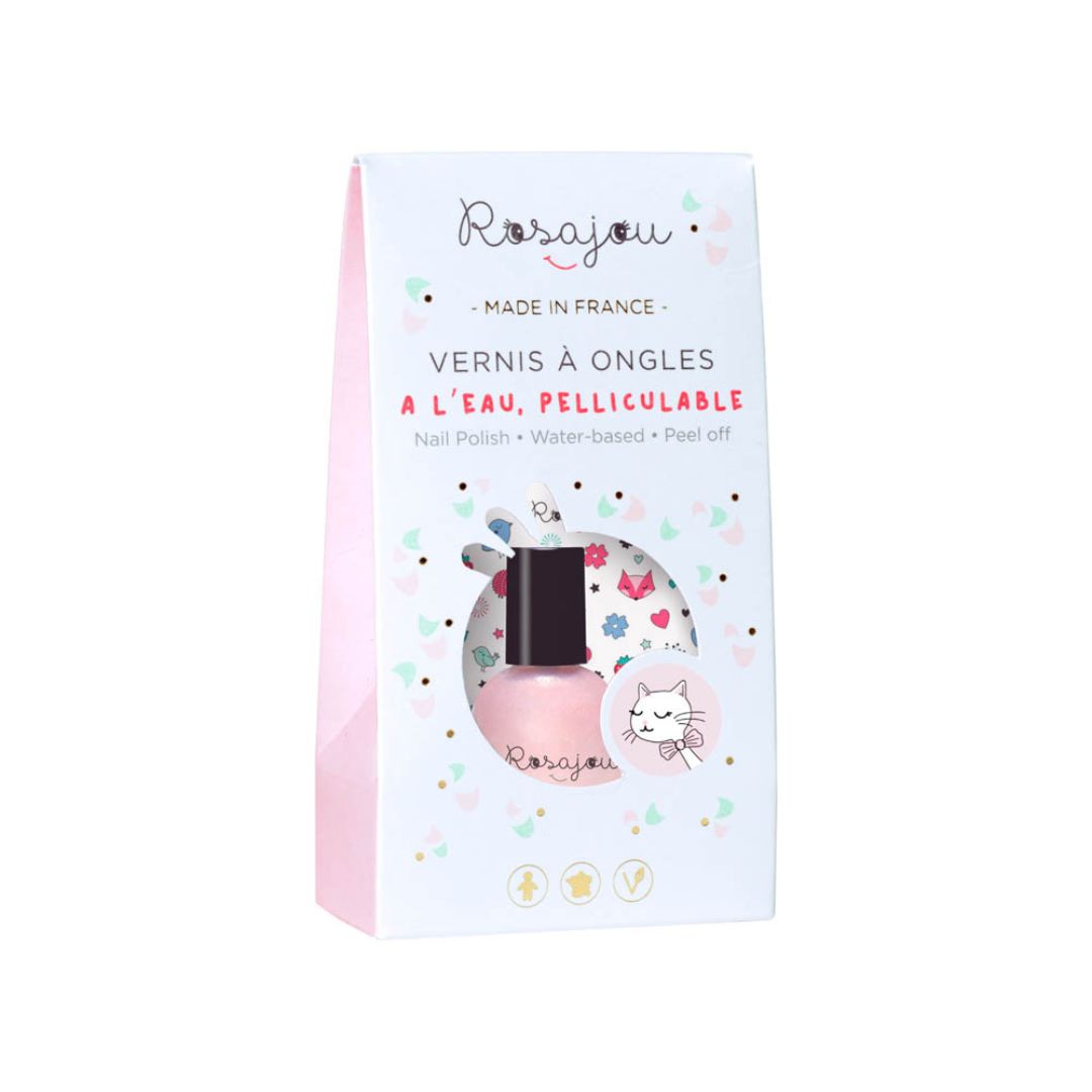 Rosajou Lip Gloss & Peel Off Nail Polish Duo – Ballerina