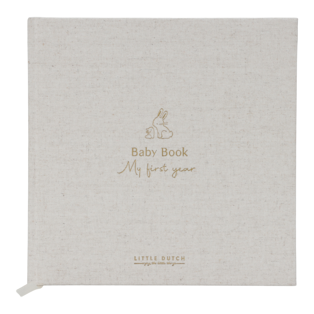 Little Dutch 'My first year' Baby Book – Baby Bunny