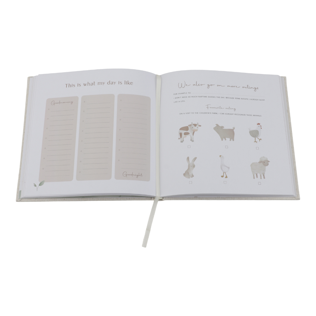 Little Dutch 'My first year' Baby Book – Baby Bunny