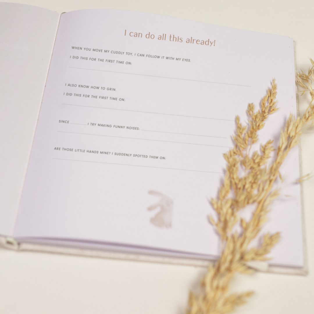 Little Dutch 'My first year' Baby Book – Baby Bunny