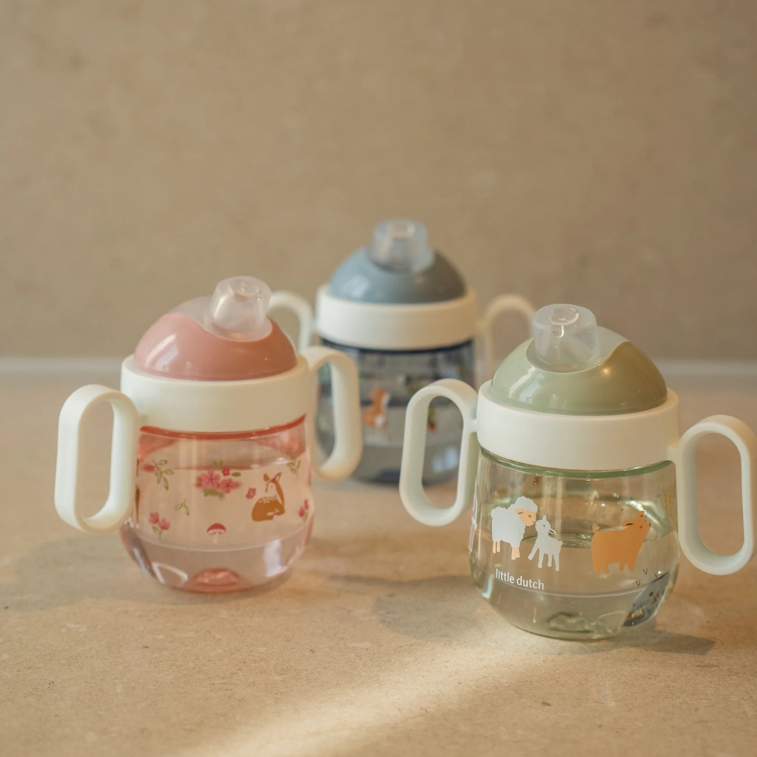 Little Dutch x Mepal Mio Non-spill Sippy Cup – Fairy Garden
