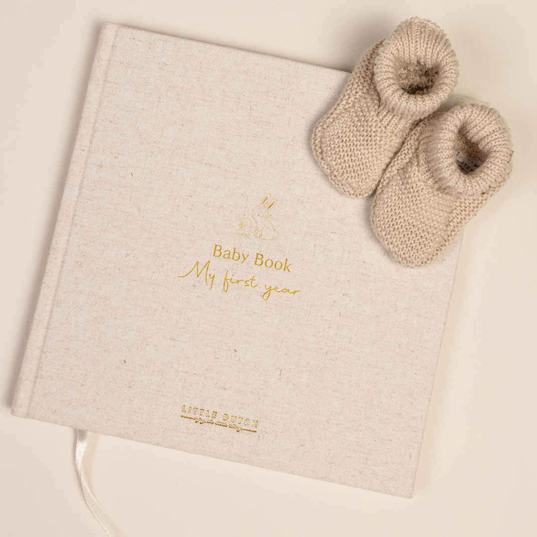 Little Dutch 'My first year' Baby Book – Baby Bunny