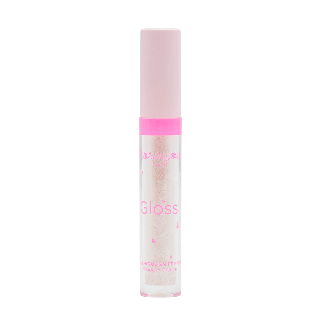 Rosajou Lip Gloss & Peel Off Nail Polish Duo – Pearl
