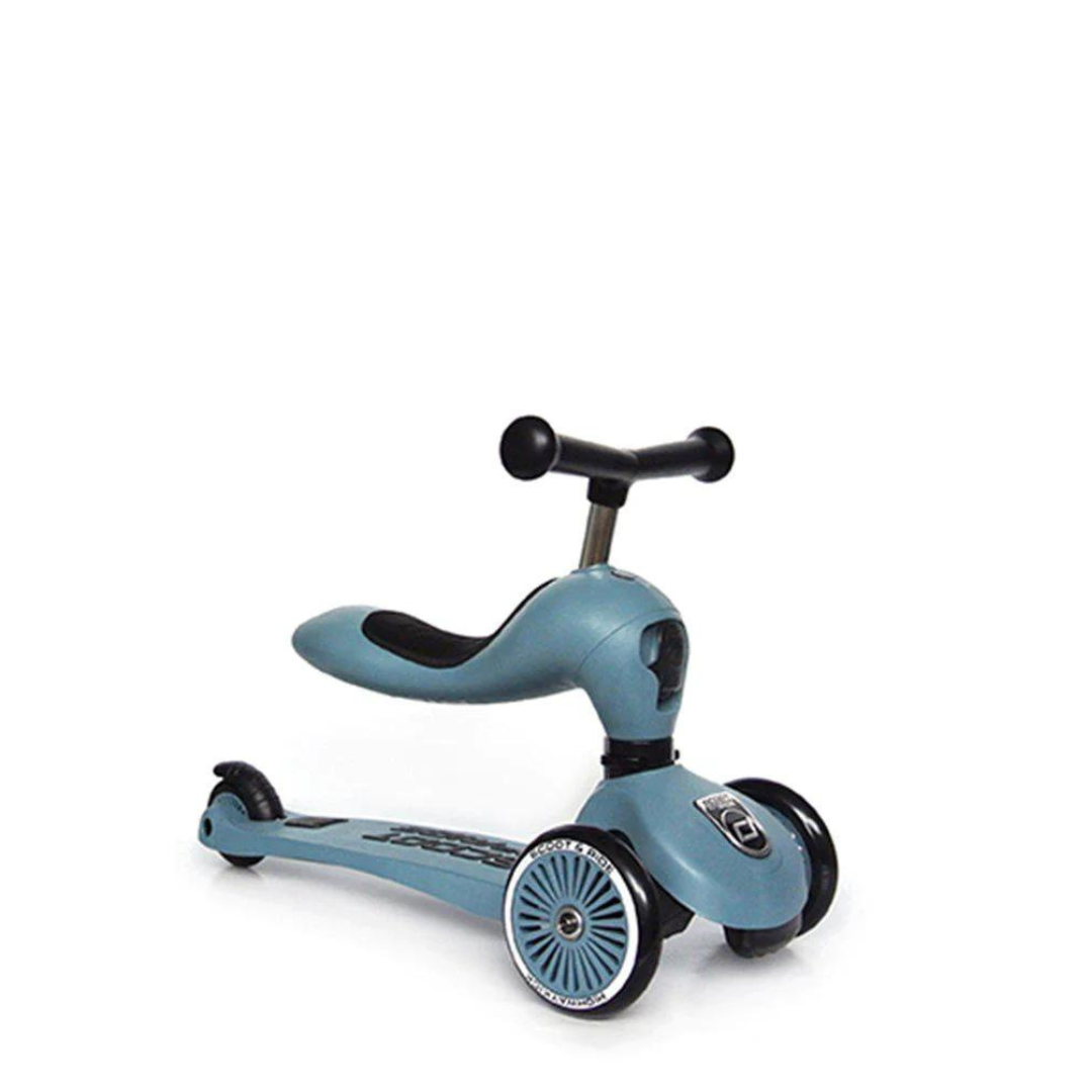 Scoot And Ride 2-in-1 Balance Bike & Scooter Highwaykick 1 – Steel