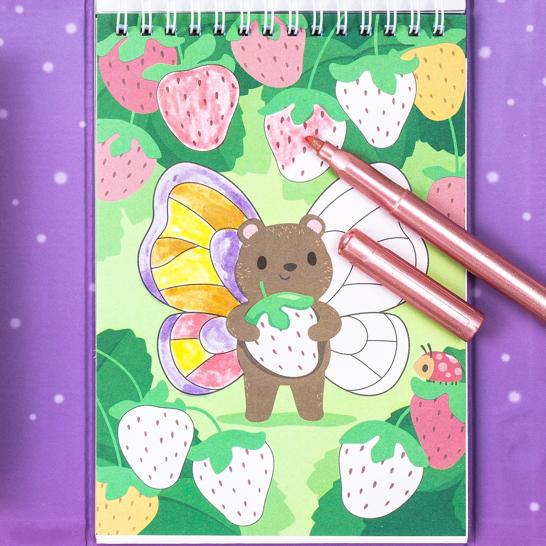 Tiger Tribe Shimmer Colouring Set – Little Fairy Land
