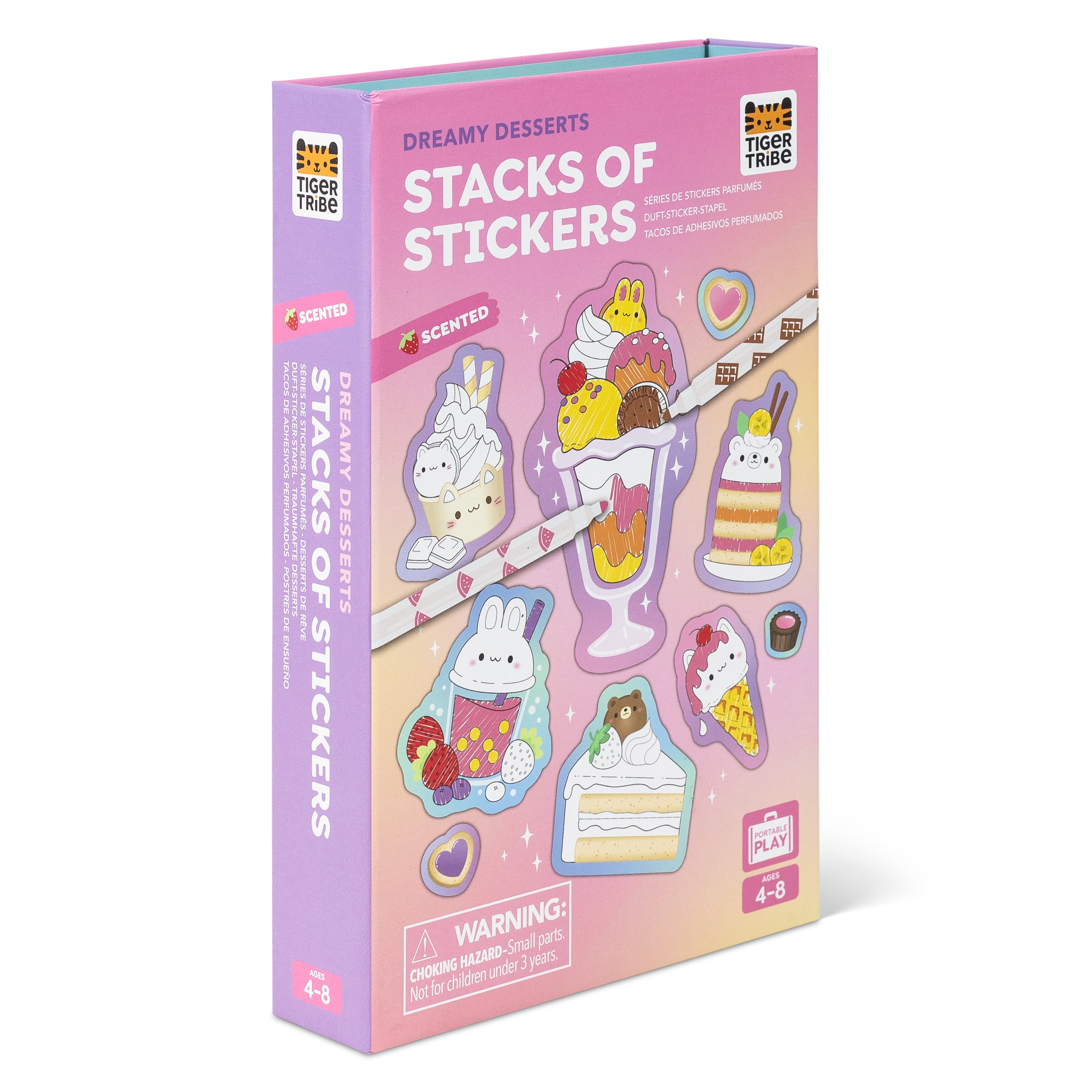 Tiger Tribe Stacks of Stickers – Dreamy Desserts