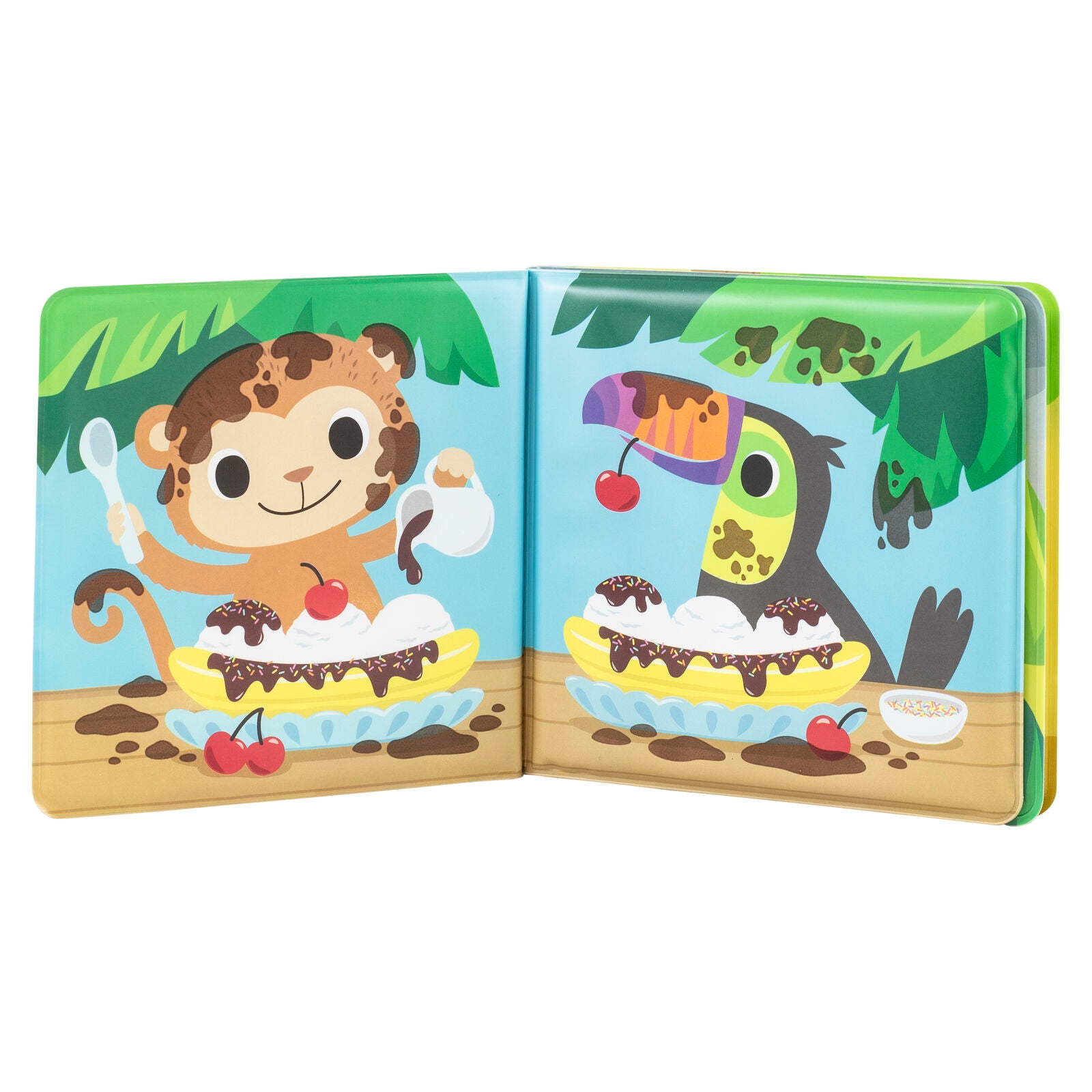 Tiger Tribe Bath Book – Messy Jungle