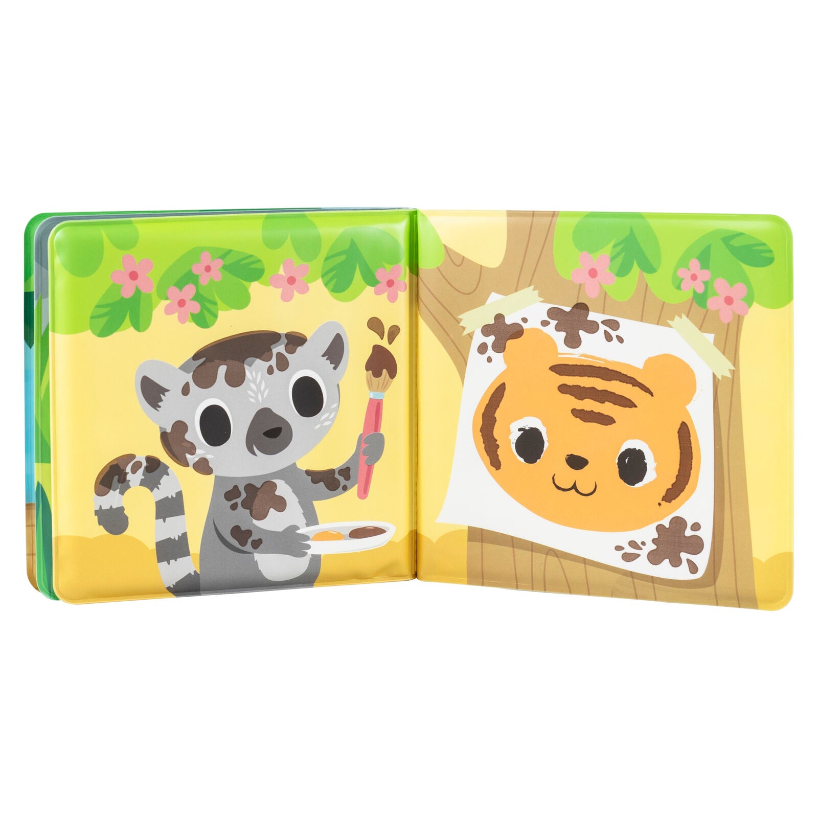 Tiger Tribe Bath Book – Messy Jungle