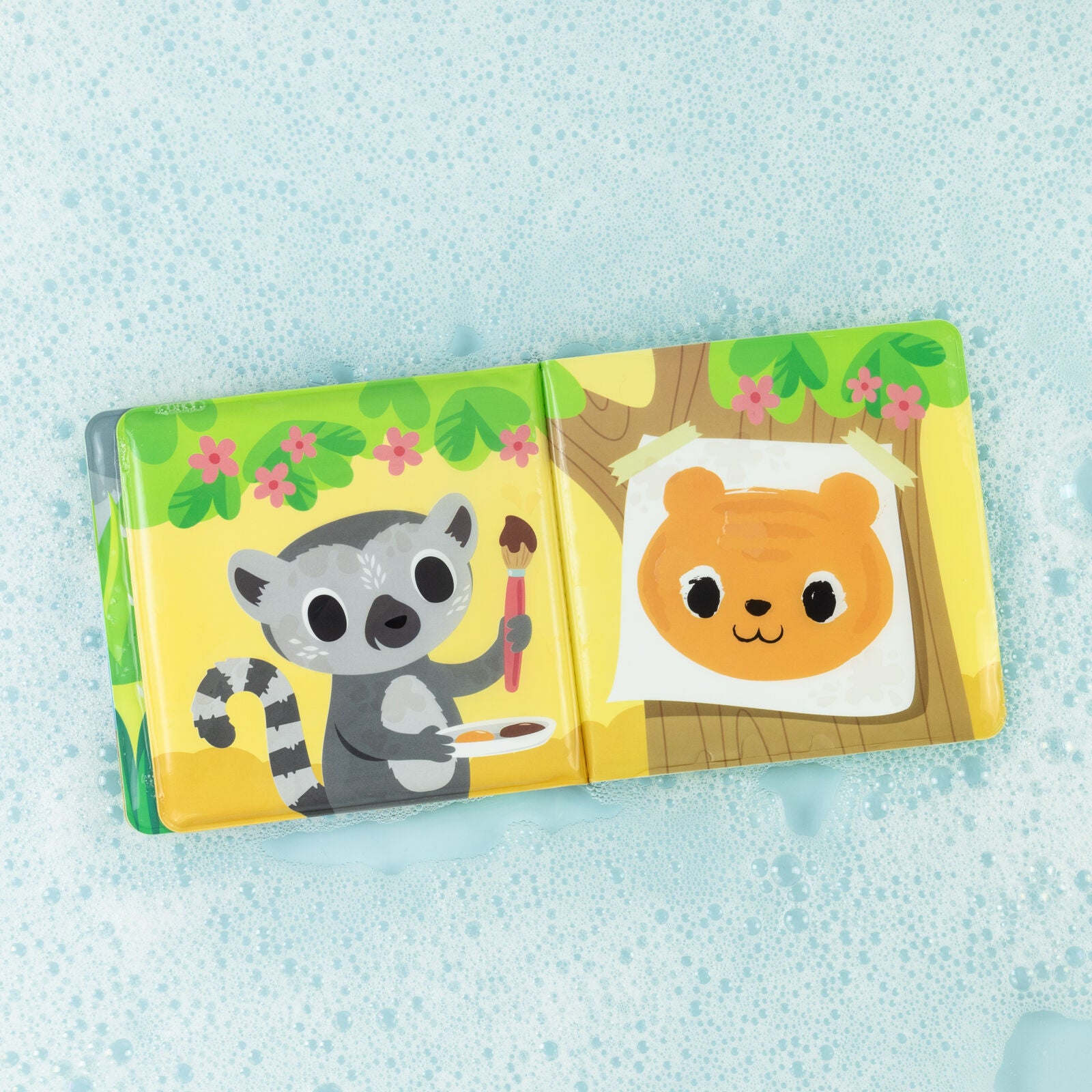Tiger Tribe Bath Book – Messy Jungle