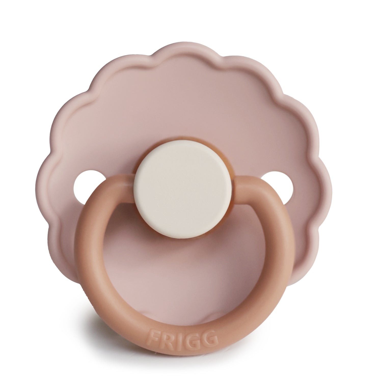 FRIGG Daisy Colourblock Round Latex Pacifier – Biscuits