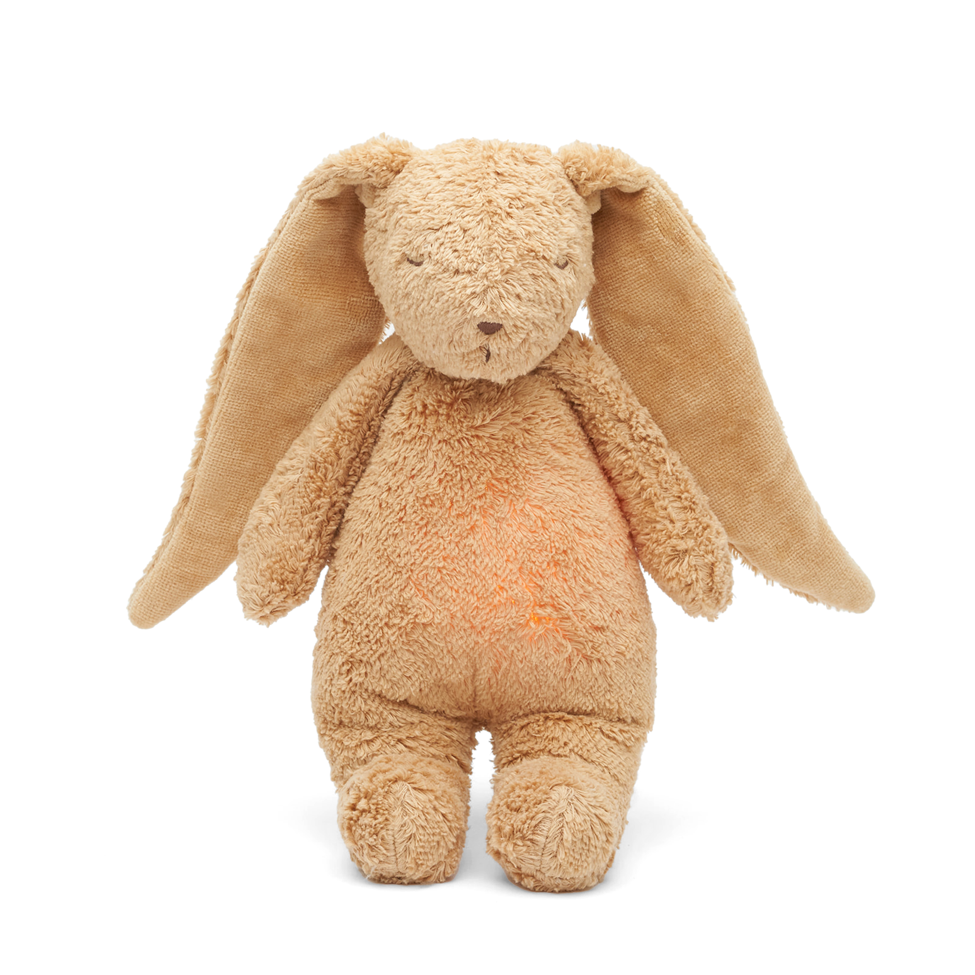 Moonie® Organic Humming Bunny with Lamp – Cappuccino