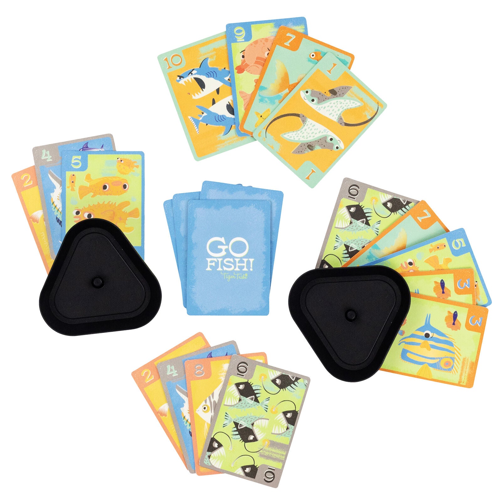 Tiger Tribe Card Game Set – Crazy Eights & Go Fish