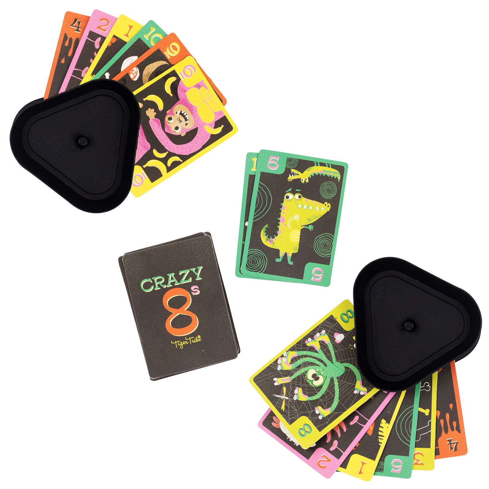 Tiger Tribe Card Game Set – Crazy Eights & Go Fish