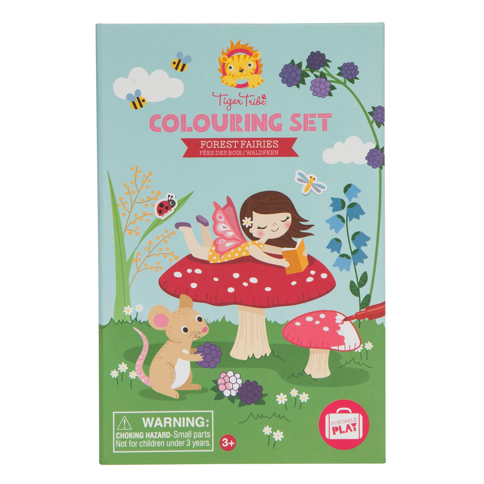 Tiger Tribe Colouring Set – Forest Fairies