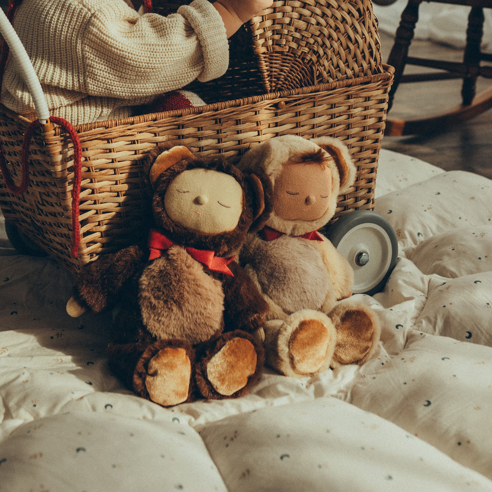 Olli Ella Cozy Dinkum Teddy – Crumble