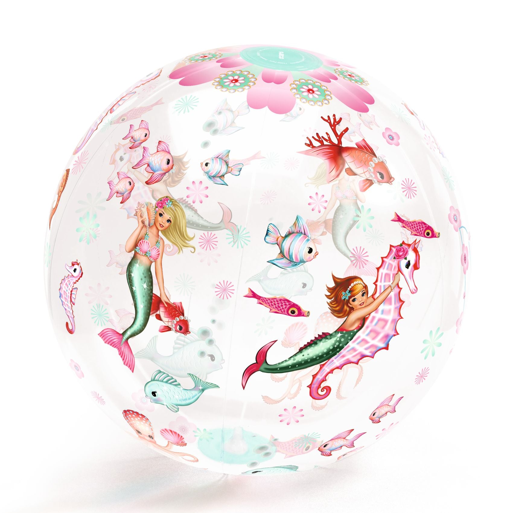 Djeco Inflatable Beach Ball – Mermaid