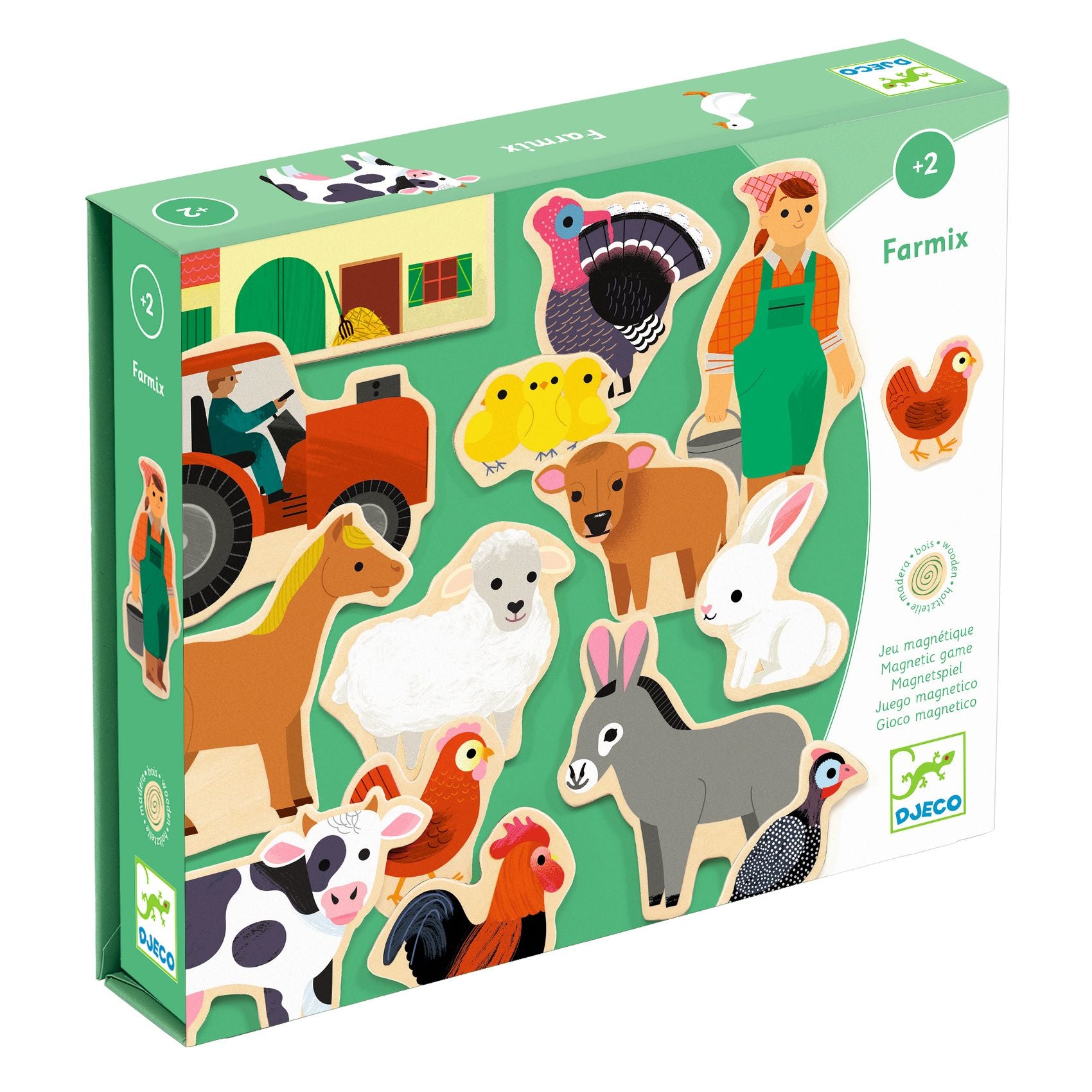 Djeco Wooden Magnets – Farmix