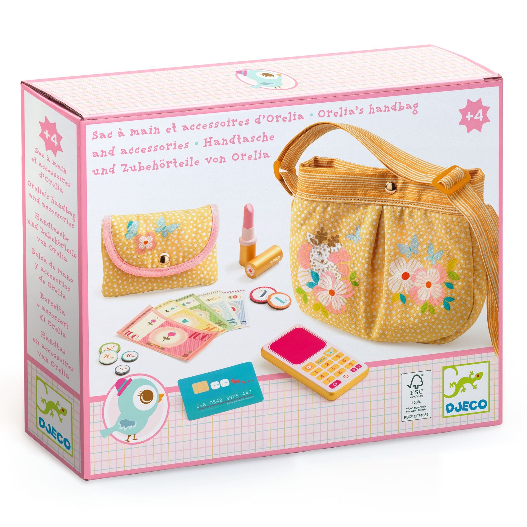 Djeco Handbag with Accessories – Orelia's