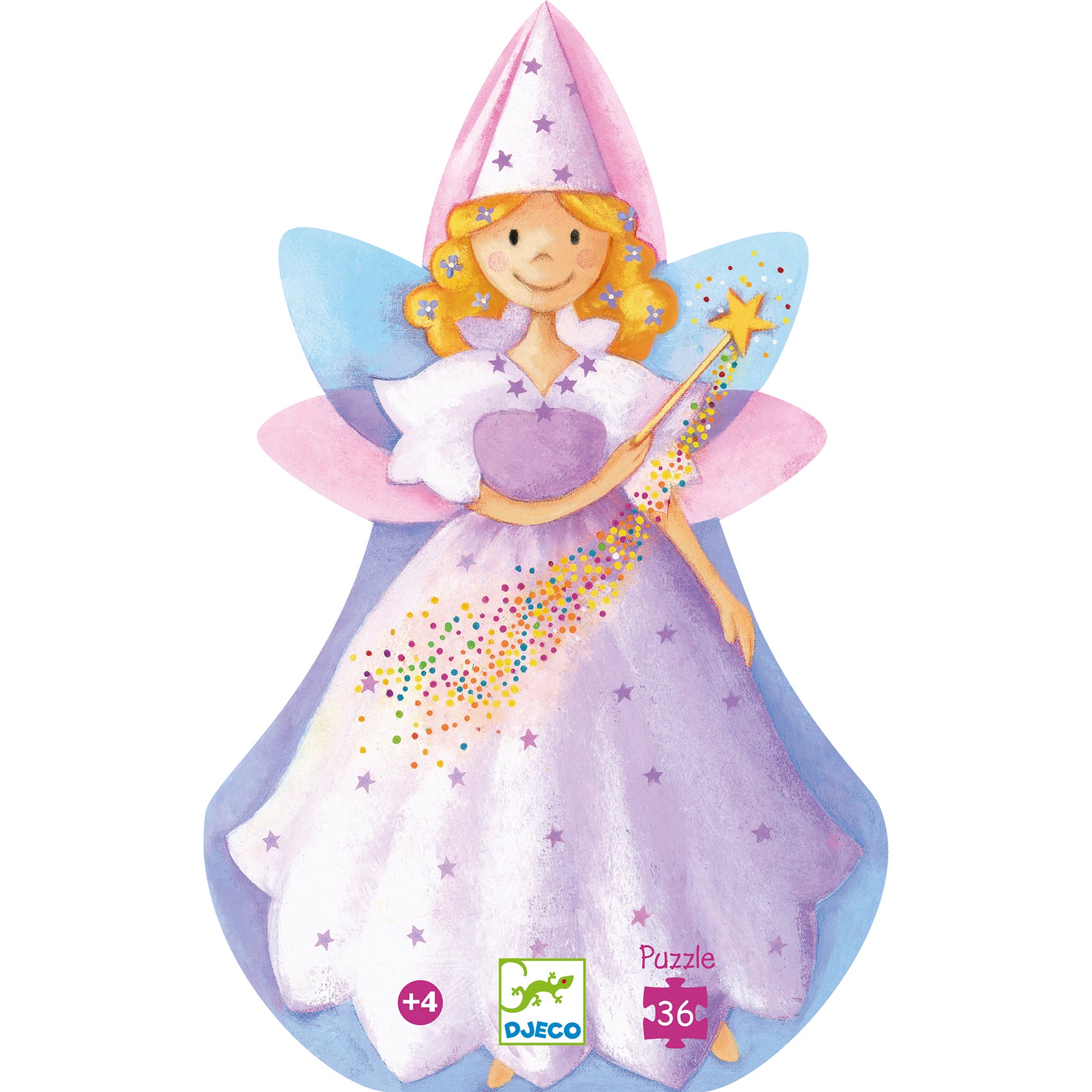 Djeco The Fairy and the Unicorn Puzzle – 36 Piece