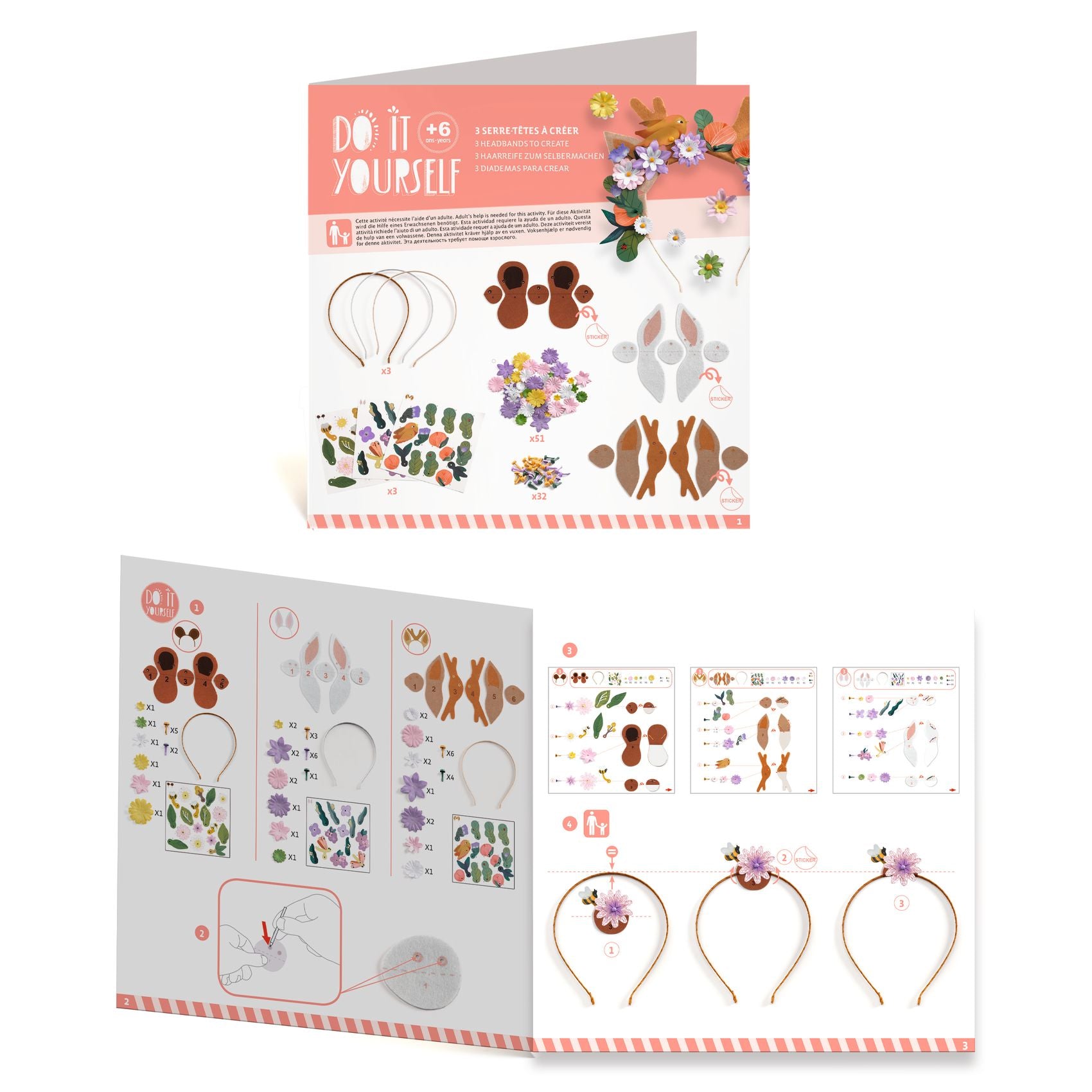 Djeco Do It Yourself – Flower Friends
