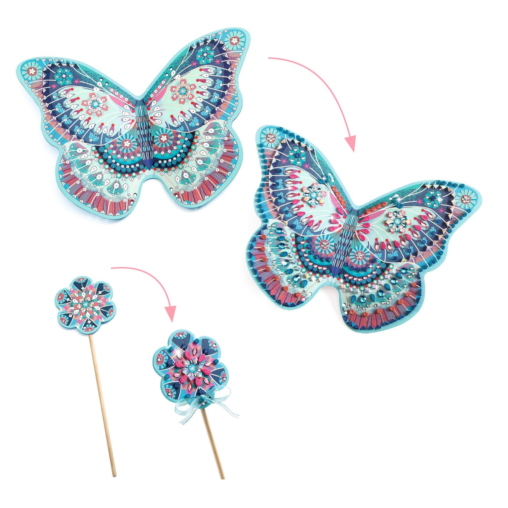 Djeco Do It Yourself – Like a Fairy Wings & Wand