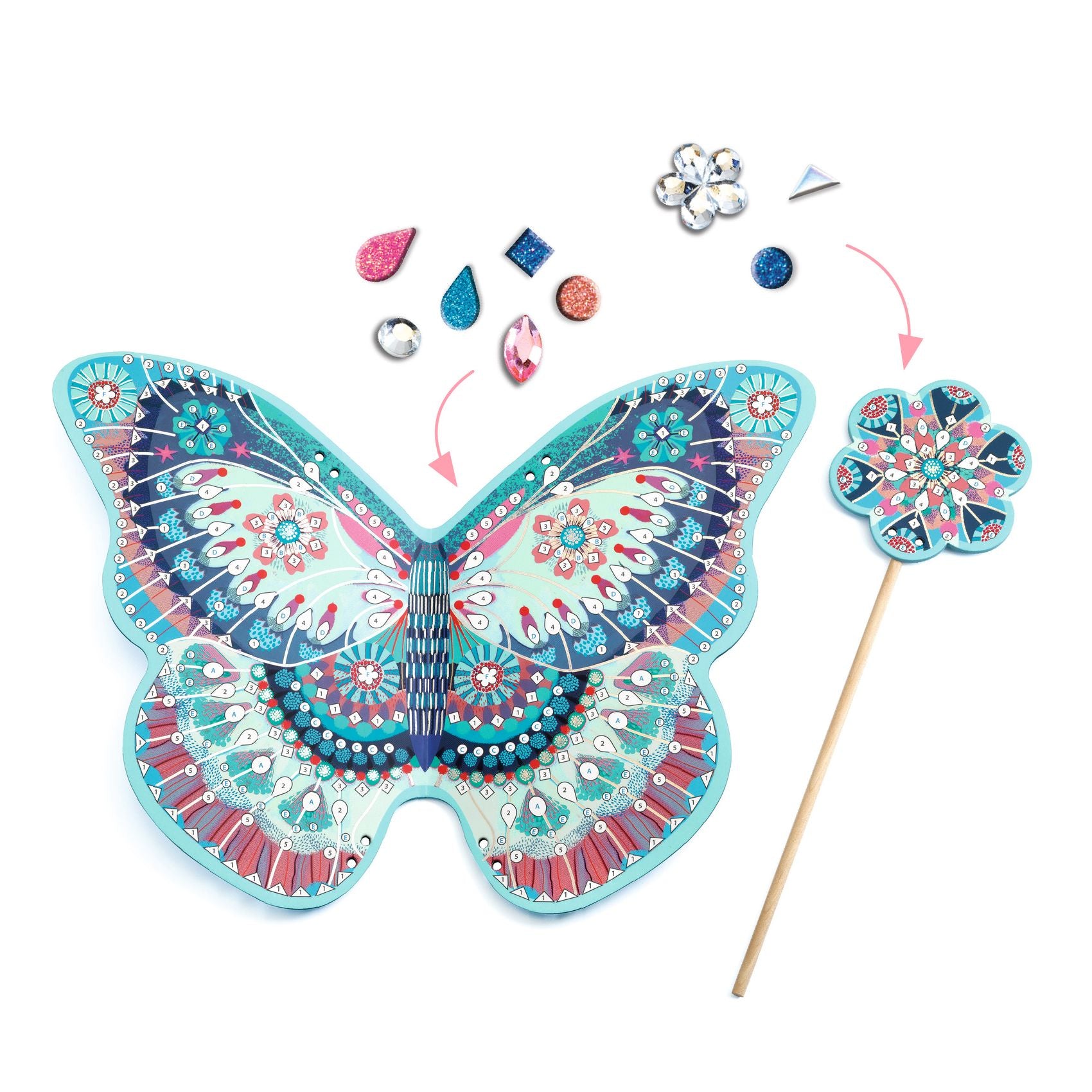 Djeco Do It Yourself – Like a Fairy Wings & Wand