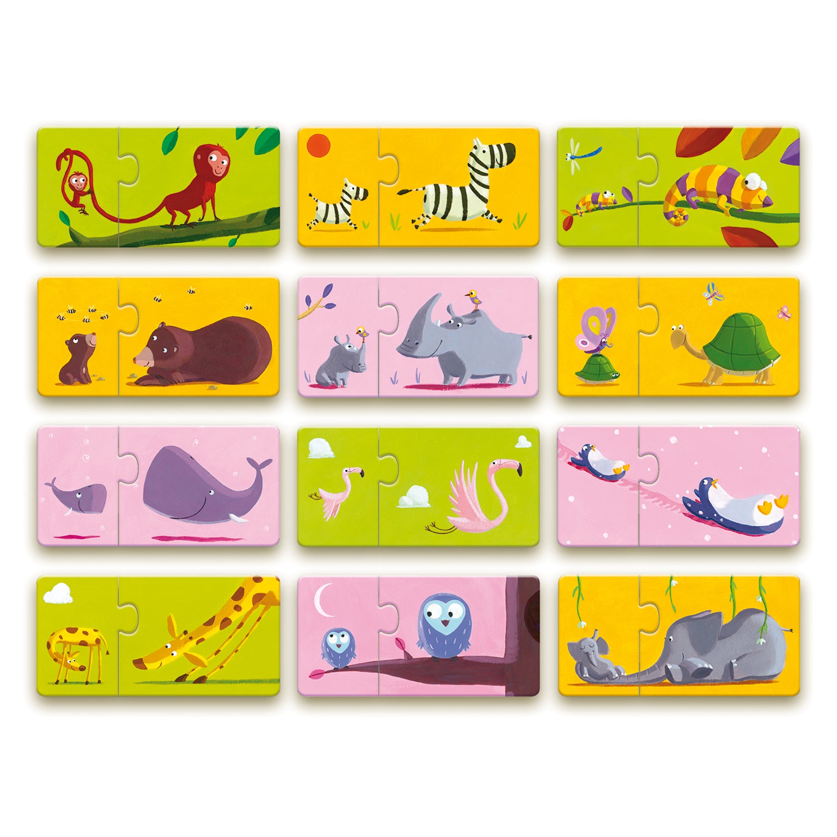 Djeco Puzzle Duo – Mom & Baby