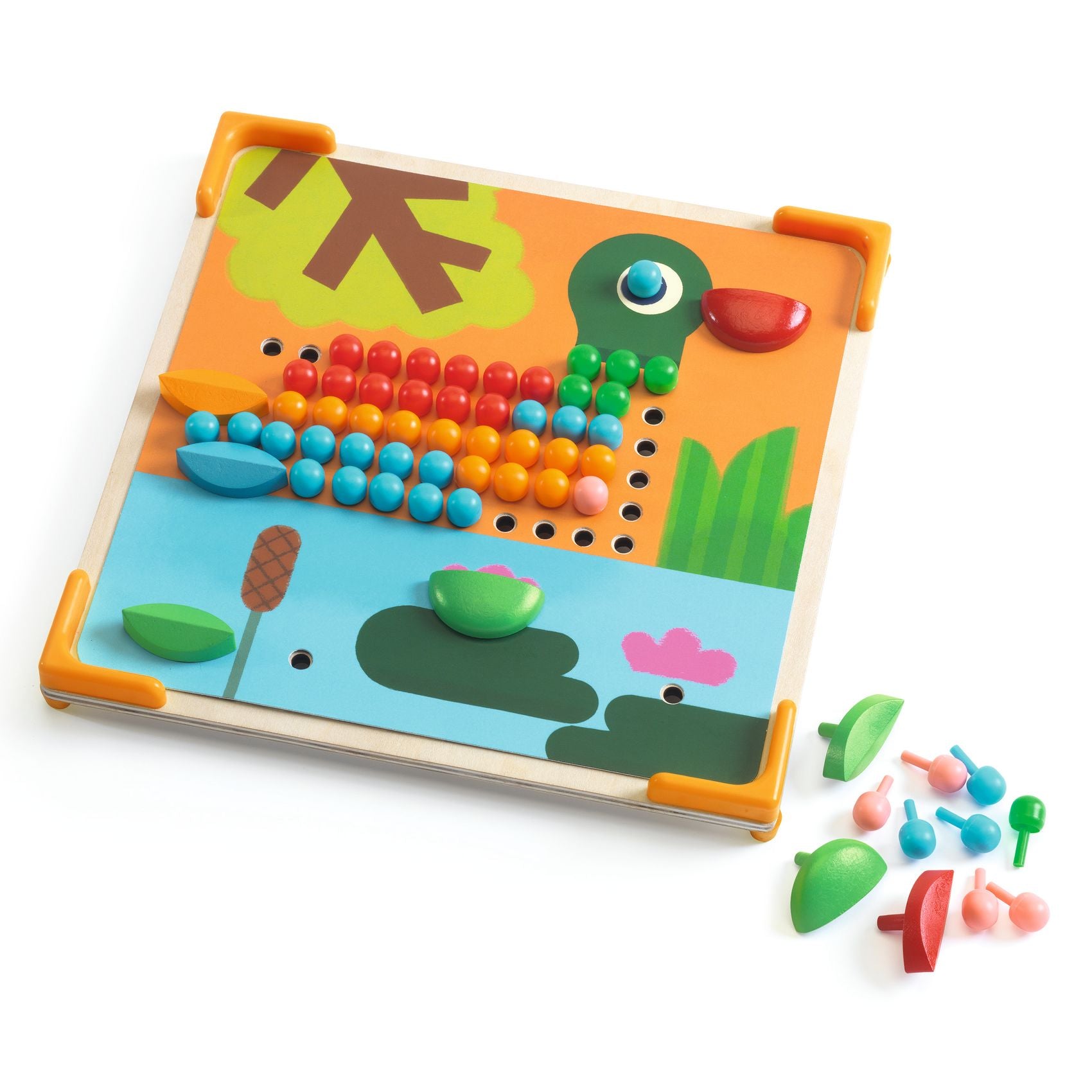Djeco Eduludo Mosaico Mini Animo Pegboard