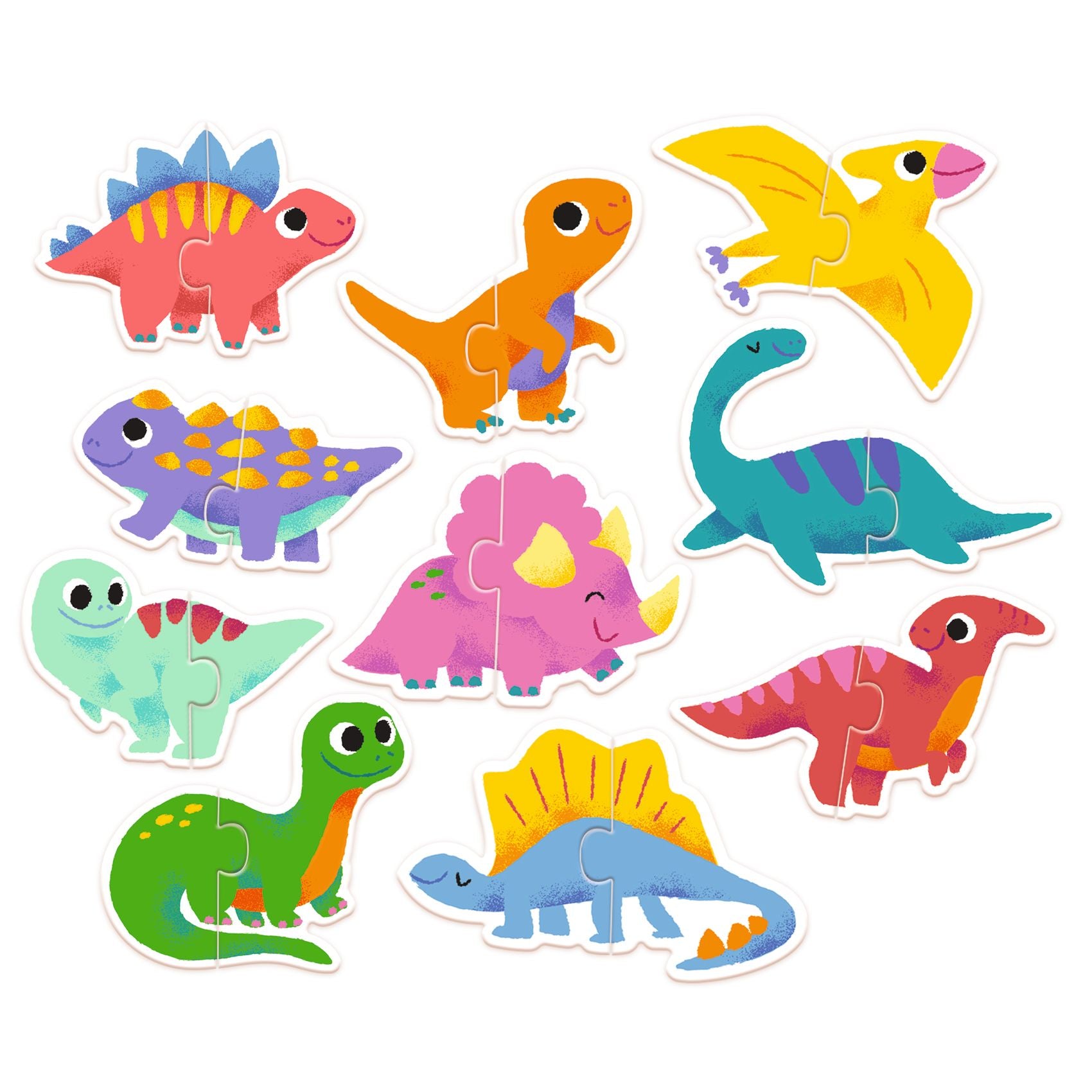 Djeco Puzzle Duo – Dinos
