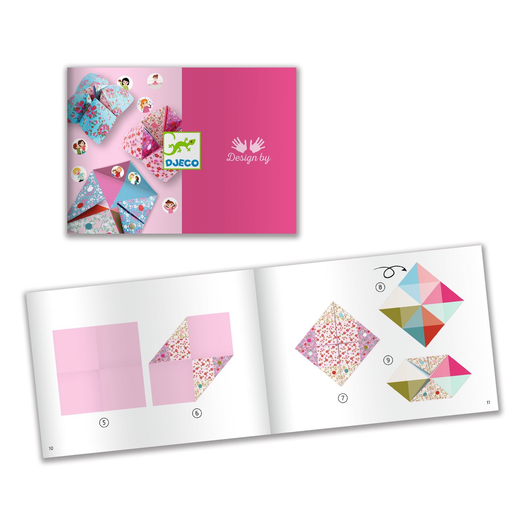 Djeco Origami Fortune Tellers – Flowers